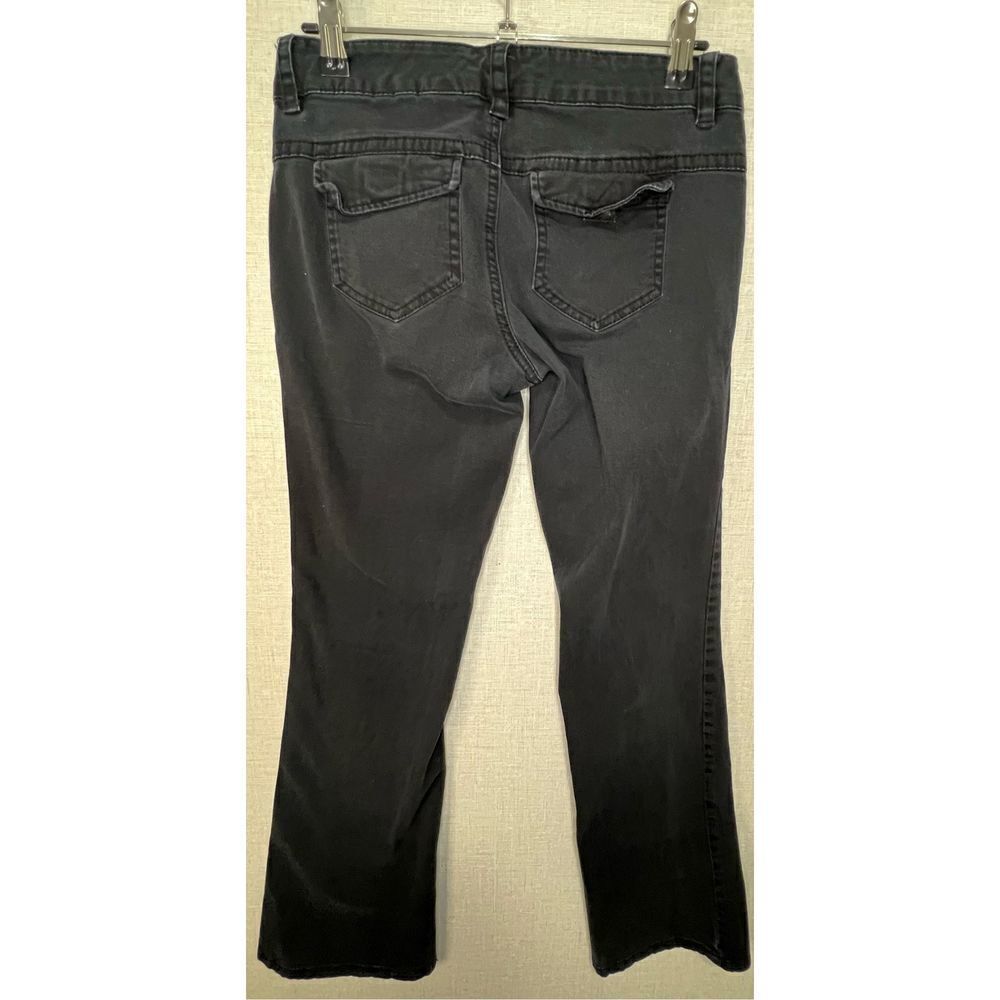 Juniors Union Bay Black Midrise Basic Bootcut Cas… - image 3